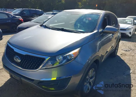 2016 Kia Sportage Lx из США, поврежденный, VIN KNDPBCAC2G7829267